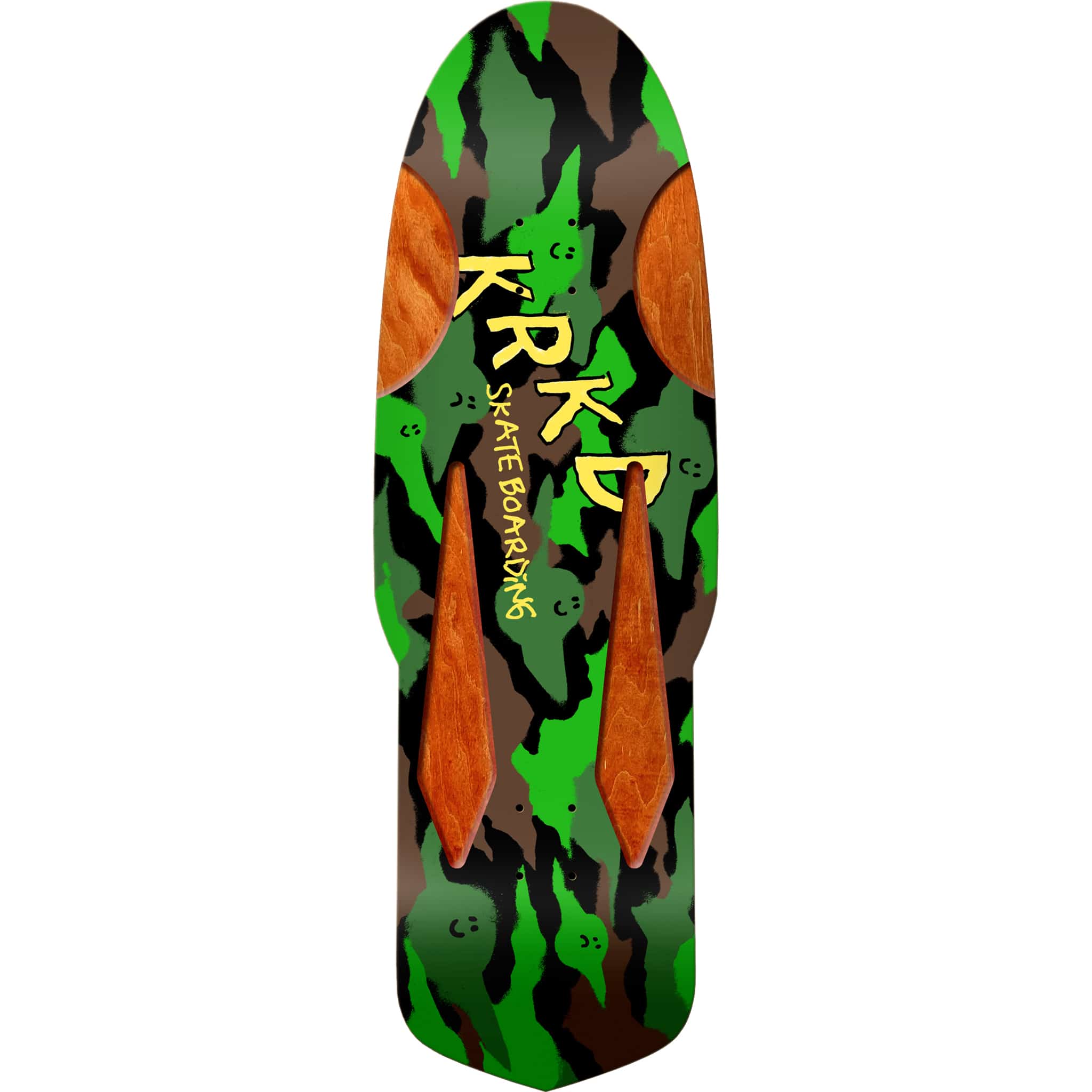 Krooked Kamo Diamond Quade Skateboard Deck 10.75"