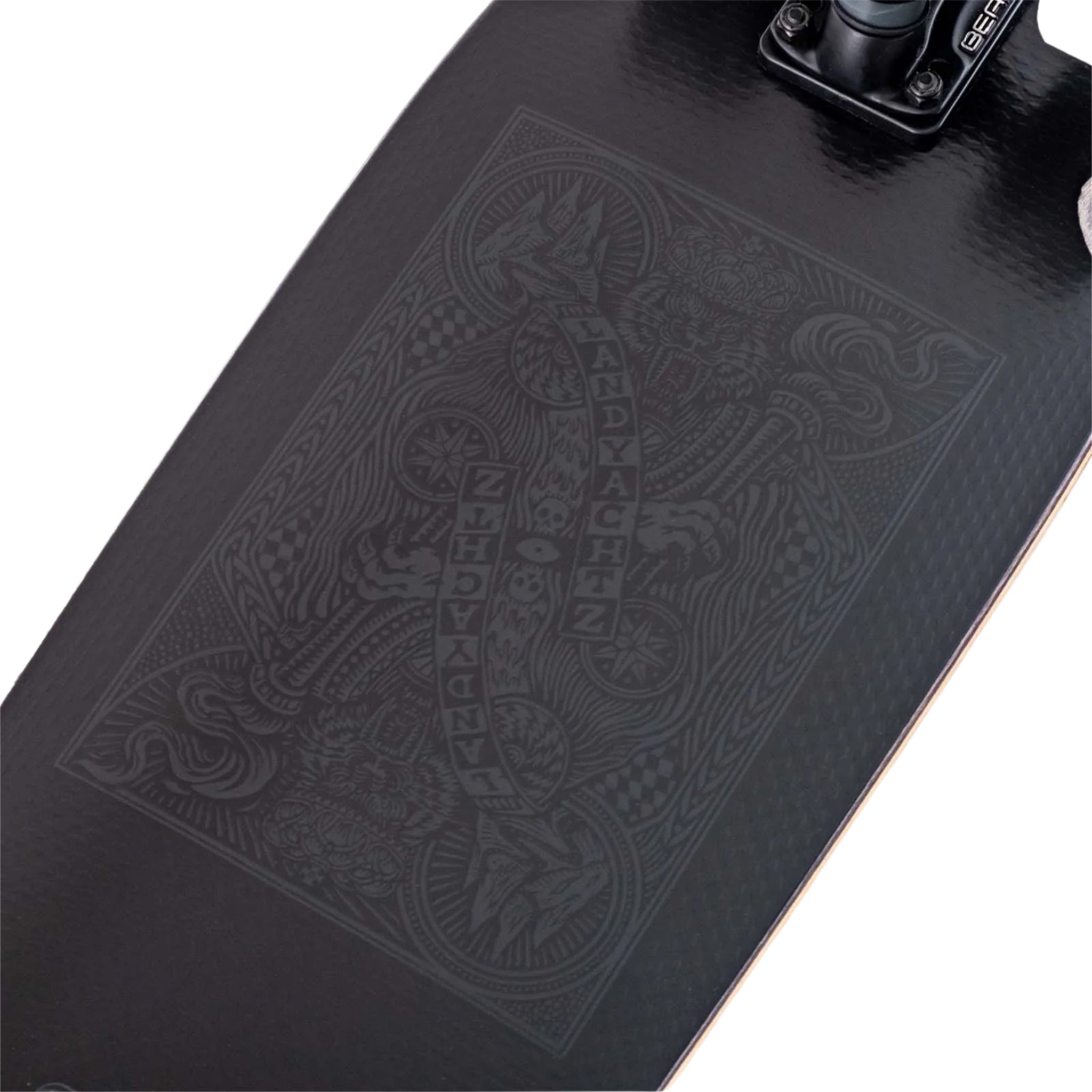 Landyachtz Dinghy Coffin Stealth Card 28.5" Cruiser Complete
