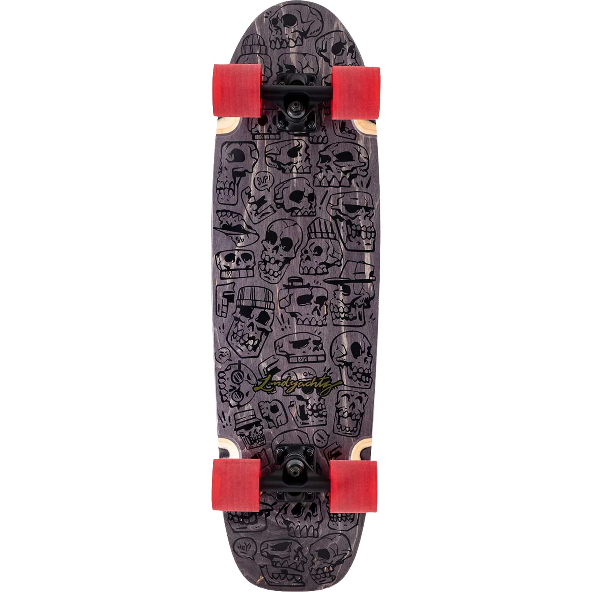 Landyachtz Schooner Skull Jam 33" Cruiser Complete