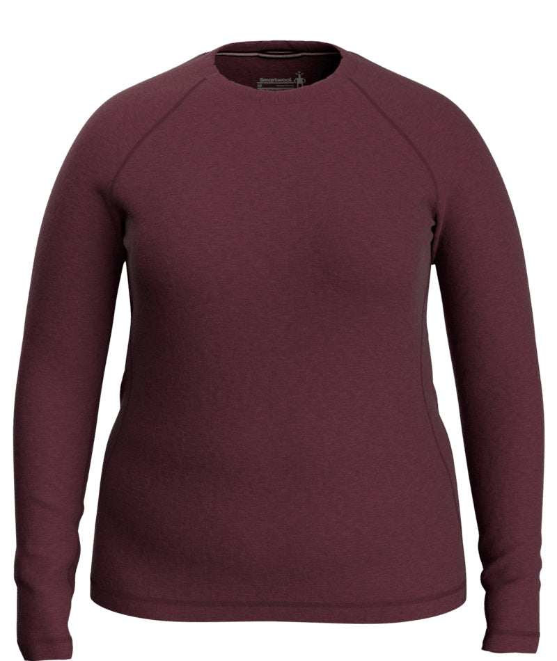 Smartwool - Classic Thermal Merino Base Layer Crew - Women's Plus - Charcoal Heather