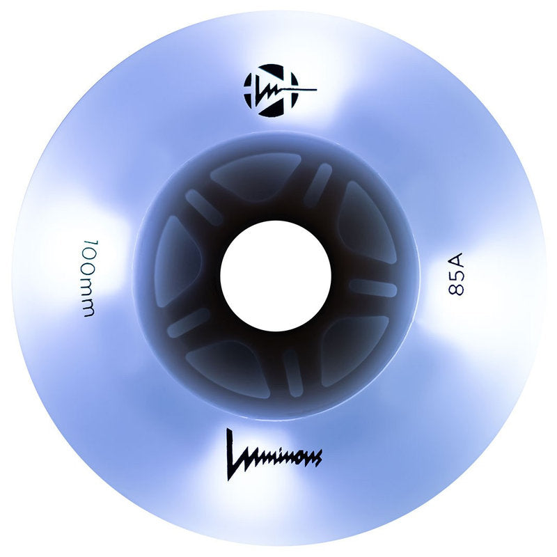 Luminous LED 100mm/85A Wheels (Pack of 3)