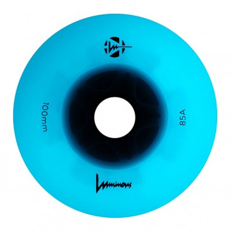 Luminous LED 100mm/85A Wheels (Pack of 3)