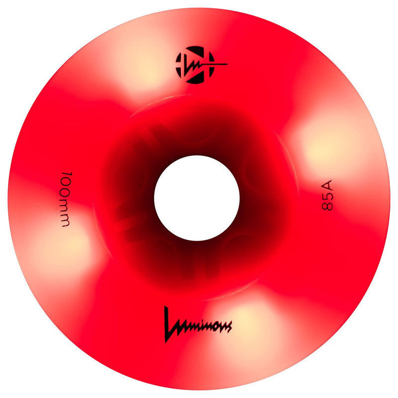 Luminous LED 100mm/85A Wheels (Pack of 3)