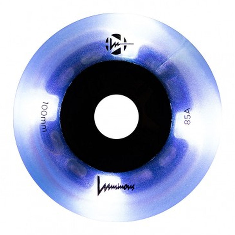 Luminous LED 100mm/85A Wheels (Pack of 3)
