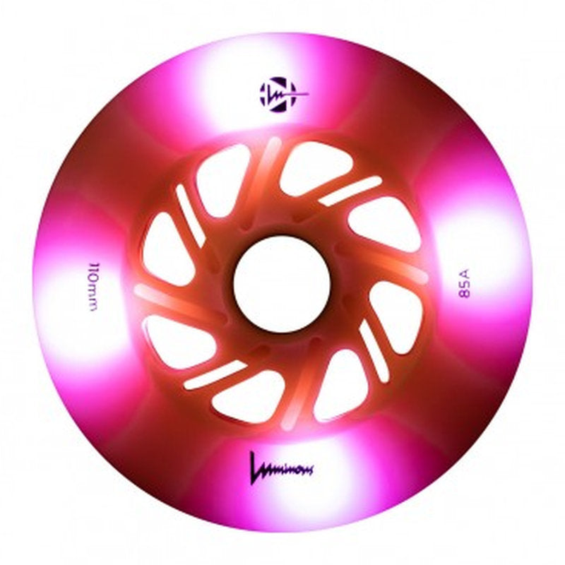 Luminous LED 110mm/85A Wheels (Pack of 3)