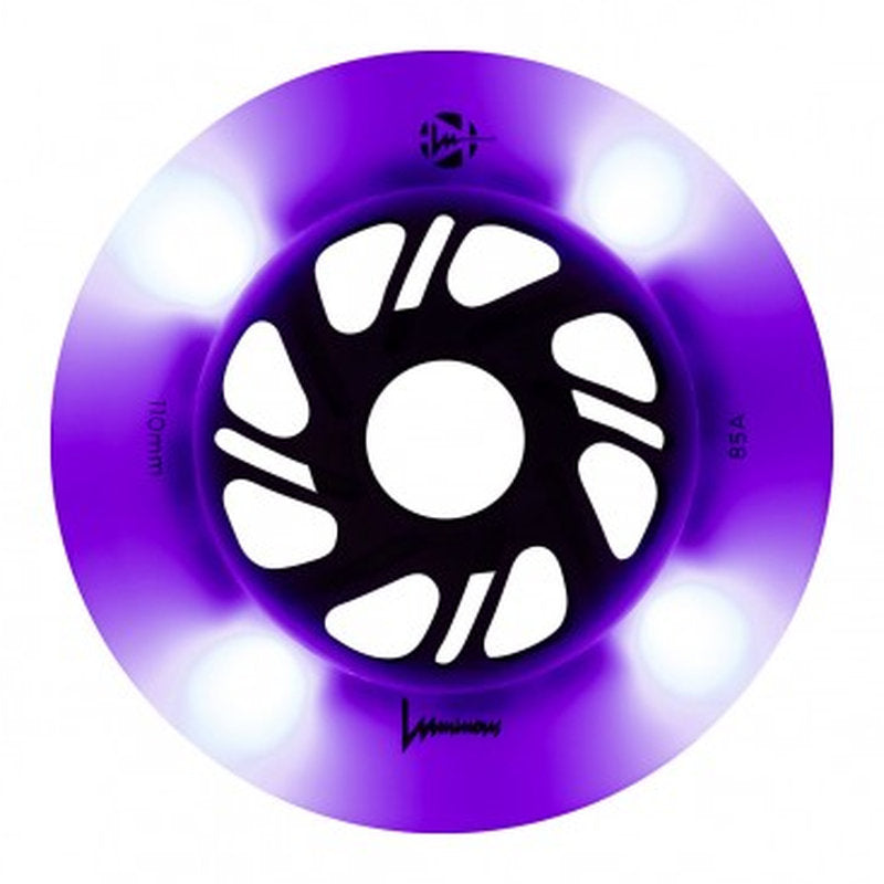 Luminous LED 110mm/85A Wheels (Pack of 3)