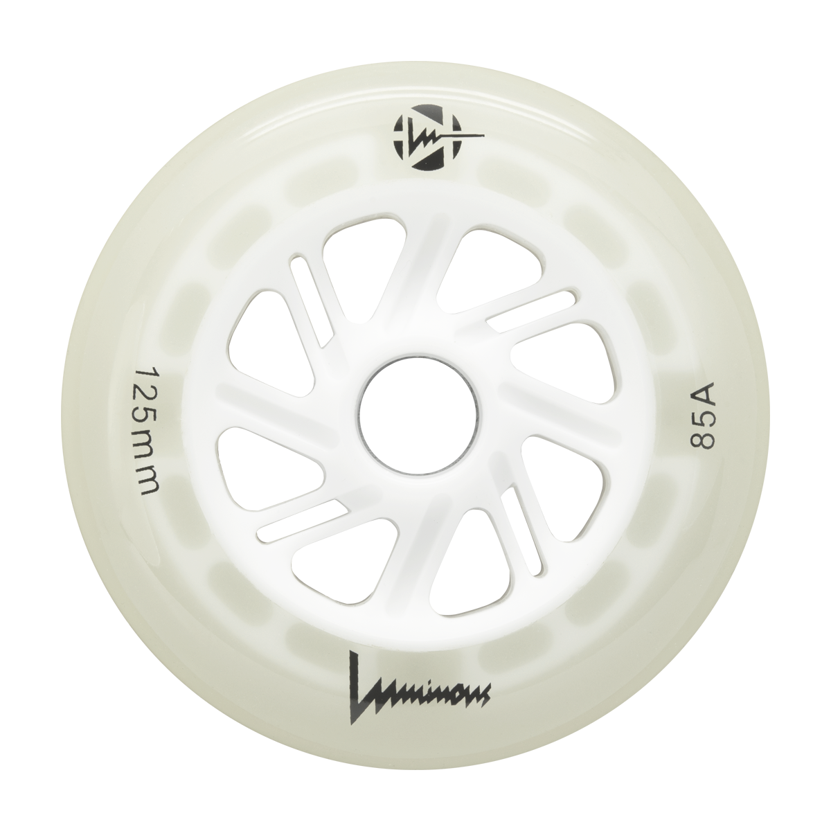 Luminous LED 125mm/85A Wheels (Pack of 3)