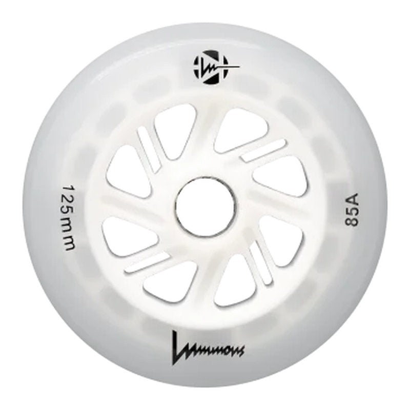 Luminous LED 125mm/85A Wheels (Pack of 3)