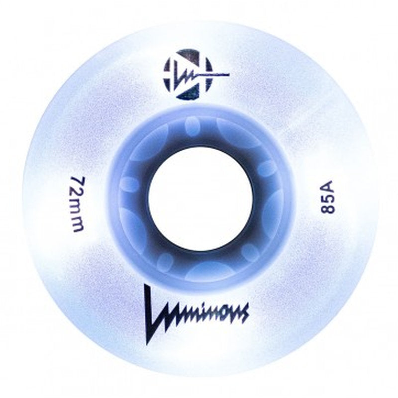 Luminous LED 72mm/85A Wheels (Pack of 4)