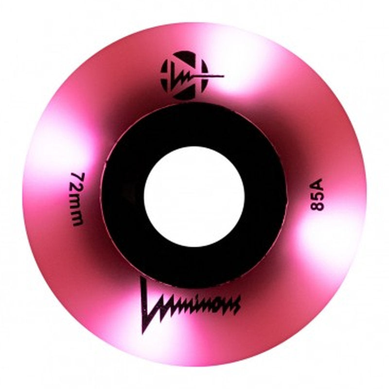 Luminous LED 72mm/85A Wheels (Pack of 4)