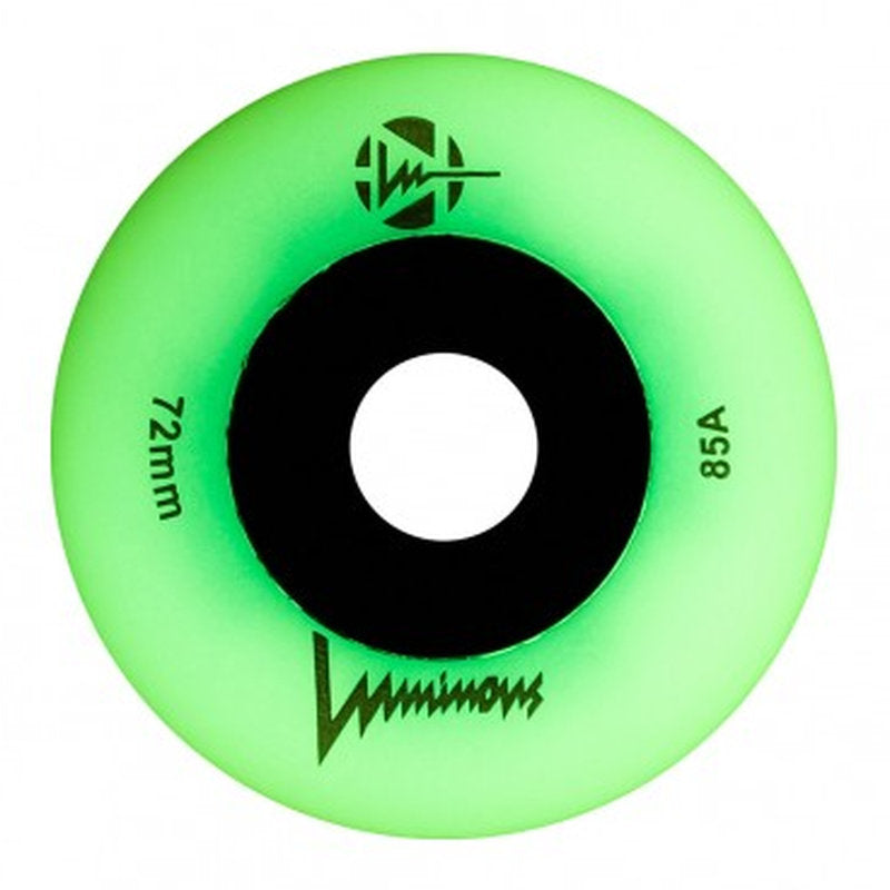 Luminous LED 72mm/85A Wheels (Pack of 4)