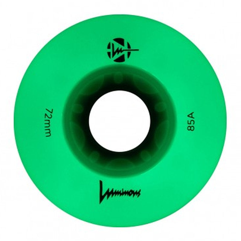 Luminous LED 72mm/85A Wheels (Pack of 4)