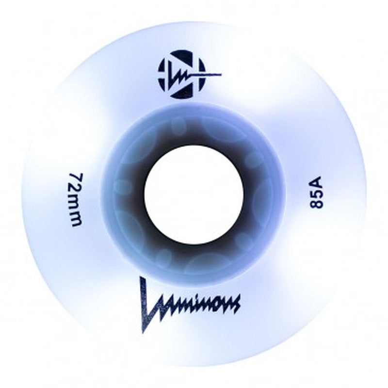 Luminous LED 72mm/85A Wheels (Pack of 4)