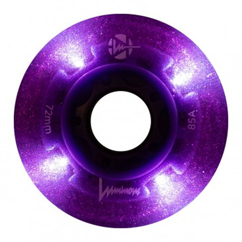 Luminous LED 72mm/85A Wheels (Pack of 4)