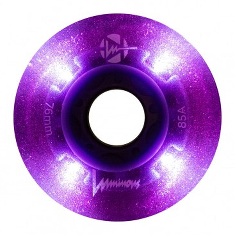 Luminous LED 76mm/85A Wheels (Pack of 4)