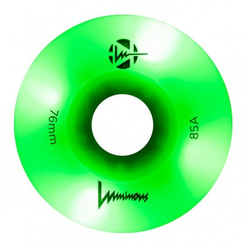 Luminous LED 76mm/85A Wheels (Pack of 4)