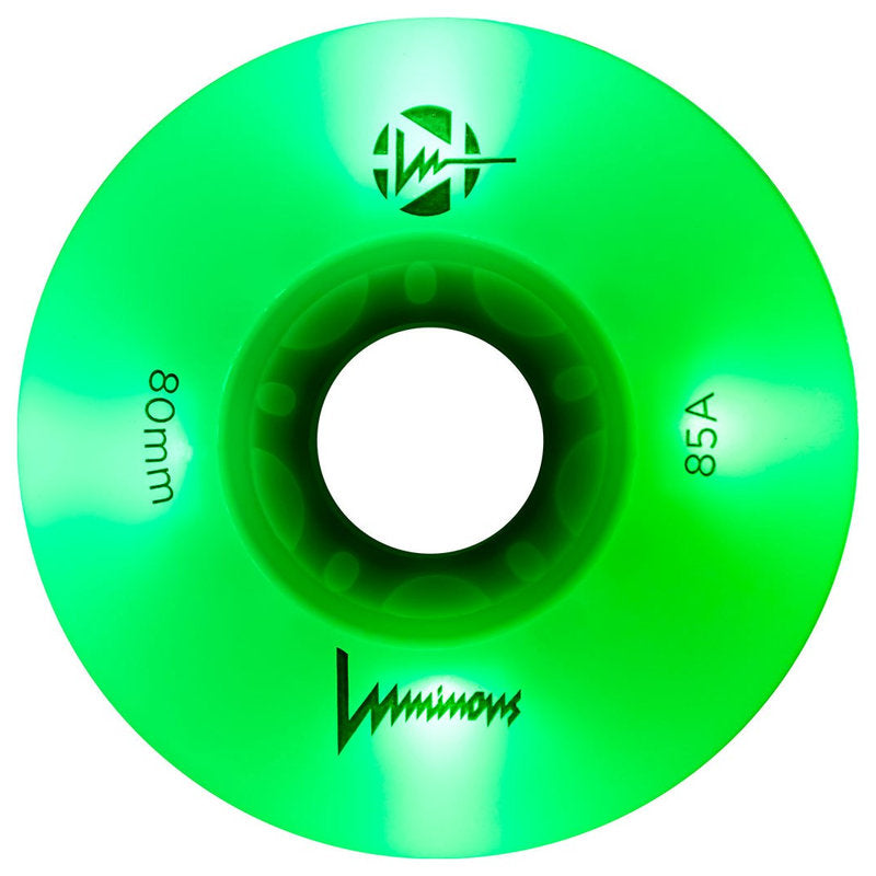 Luminous LED 80mm/85A Wheels (Pack of 4)