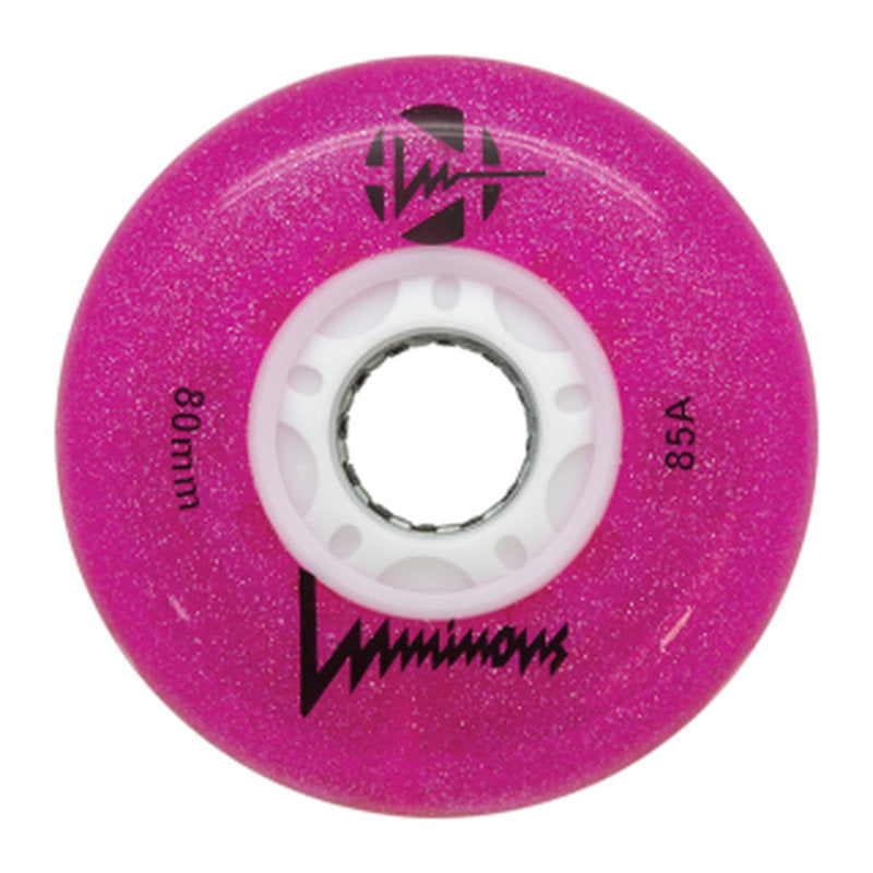 Luminous LED 80mm/85A Wheels (Pack of 4)
