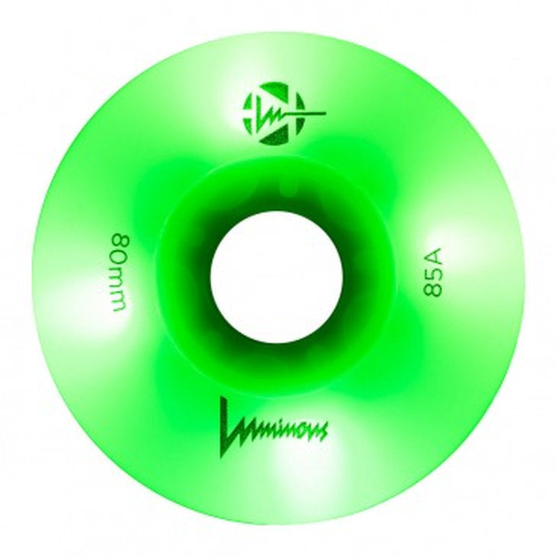 Luminous LED 80mm/85A Wheels (Pack of 4)