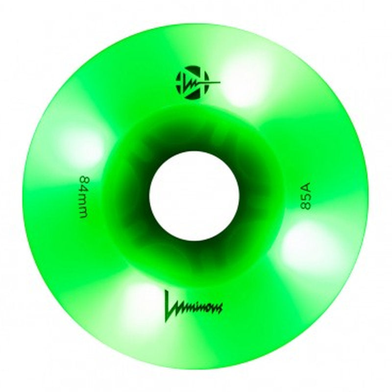 Luminous LED 84mm/85A Wheels (Pack of 4)