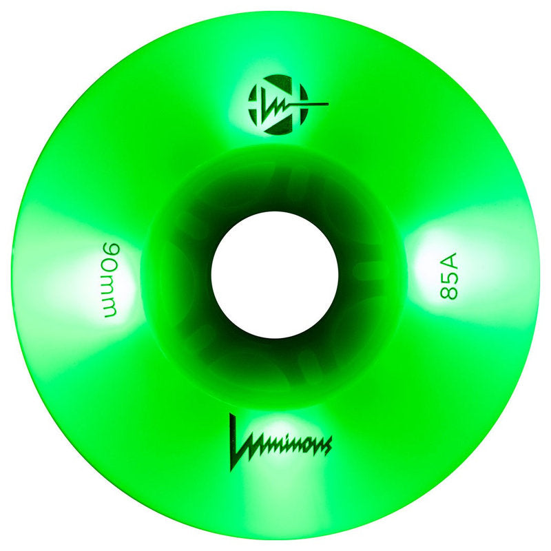 Luminous LED 90mm/85A Wheels (Pack of 4)