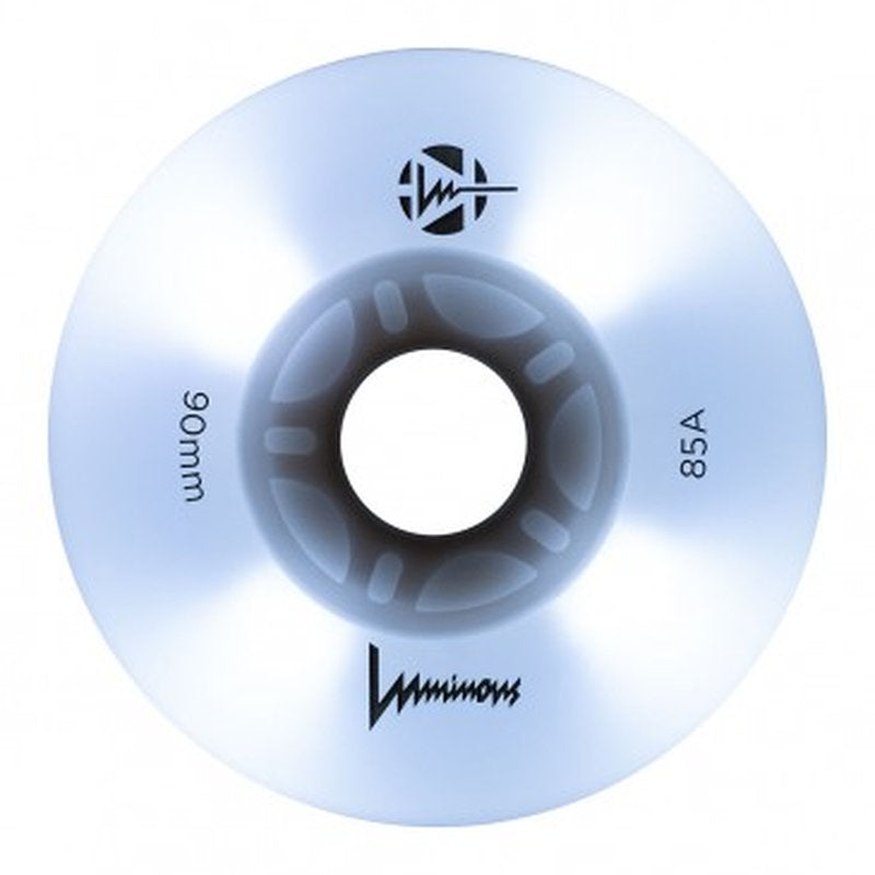 Luminous LED 90mm/85A Wheels (Pack of 4)