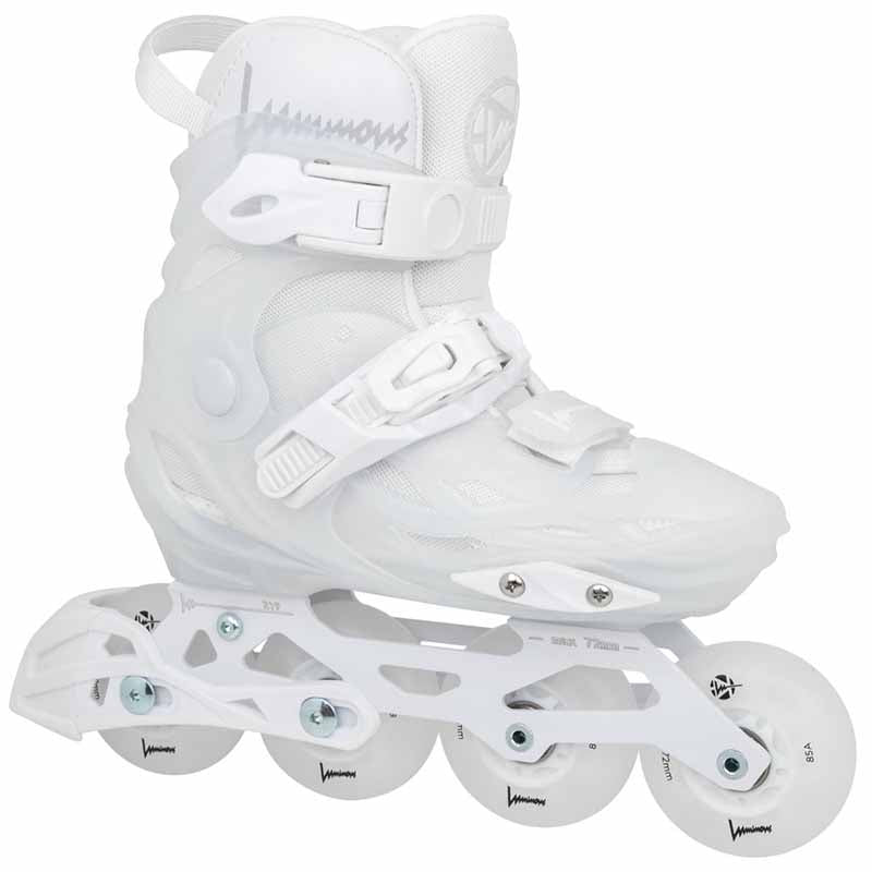 Luminous Rayon White Kids Skates