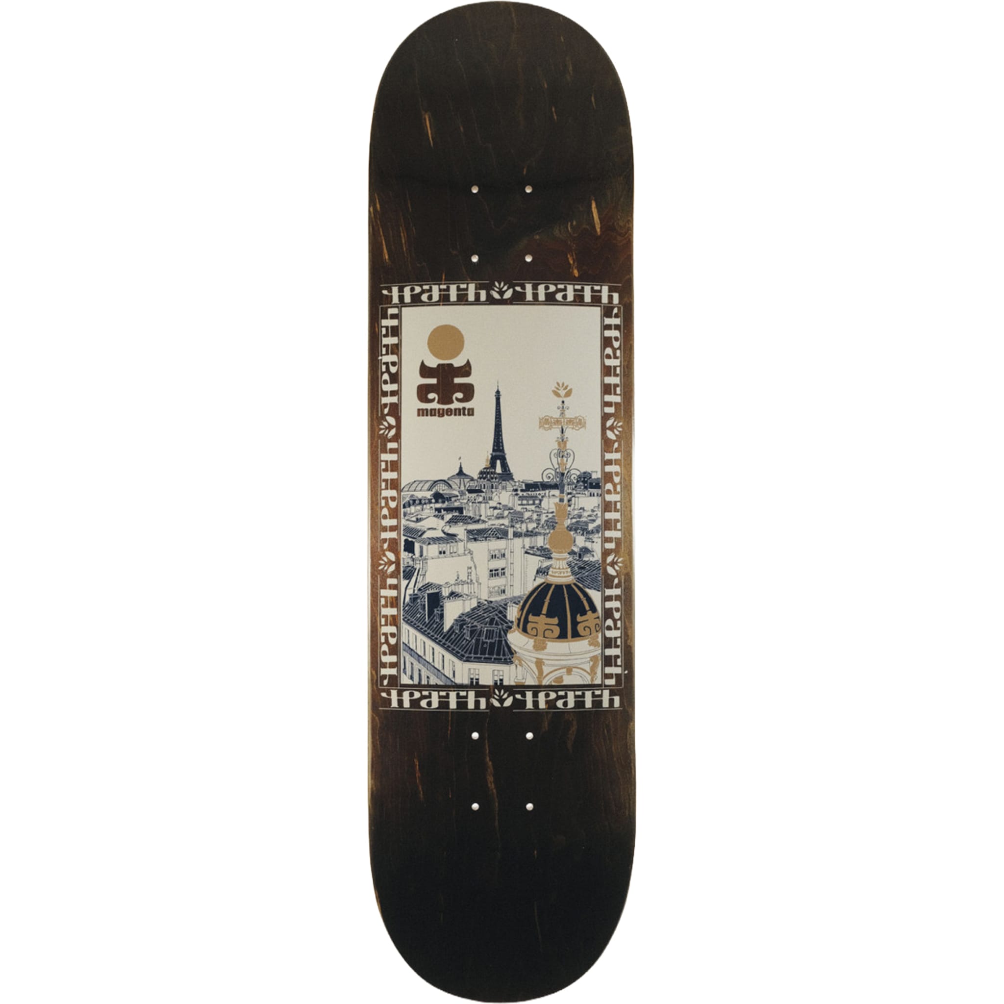 Magenta Magenpath Skateboard Deck 8.4"