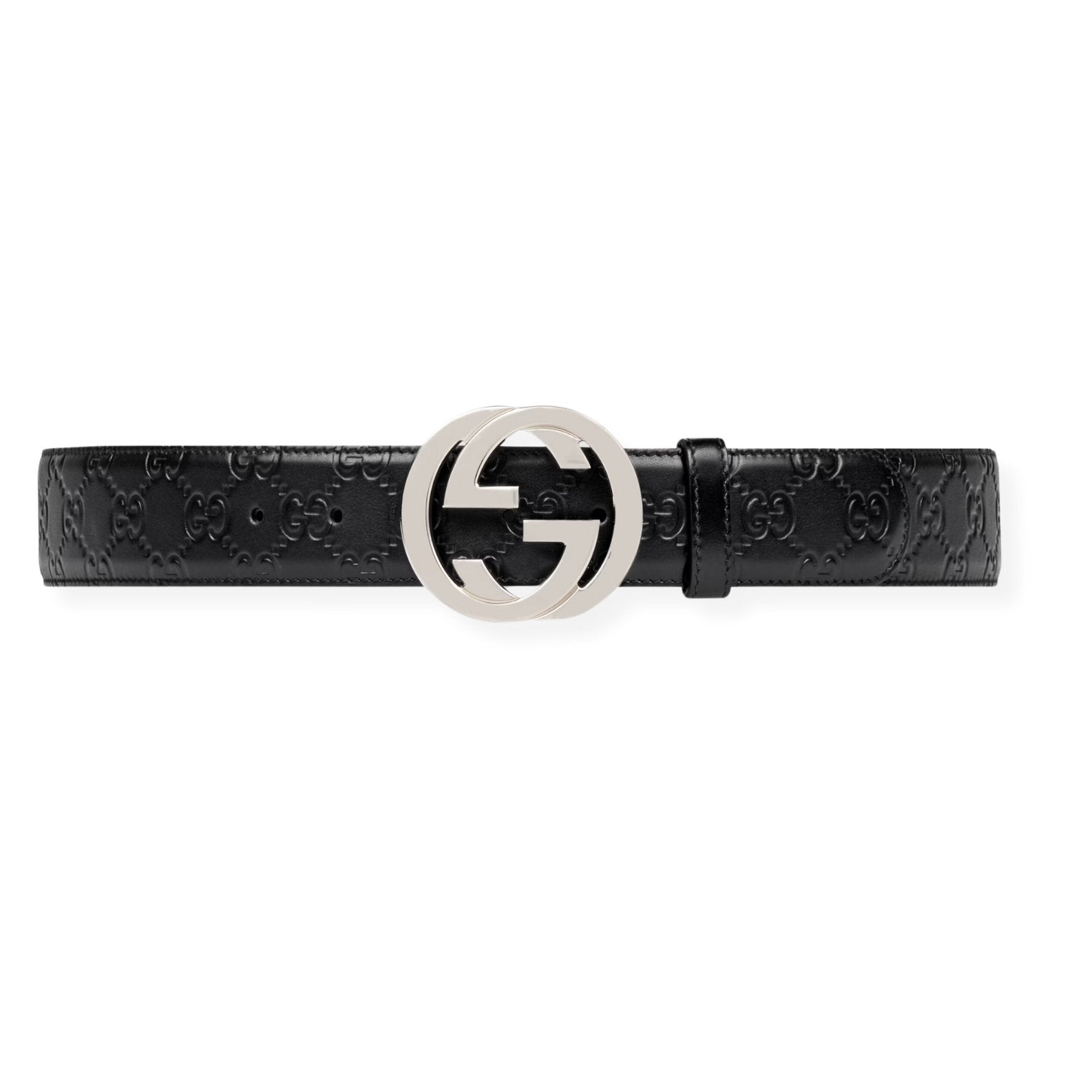 Men's GUCCI Signature leather belt