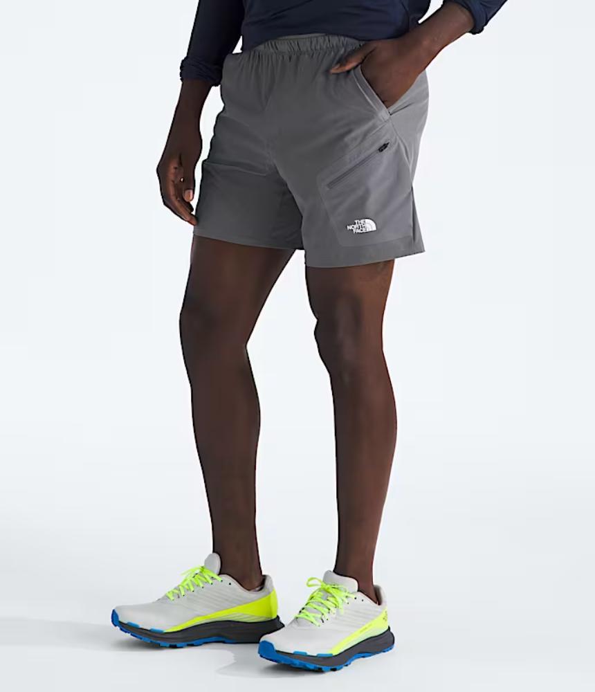 The North Face - Lightstride Short 7in - Men's - Smoked Pearl