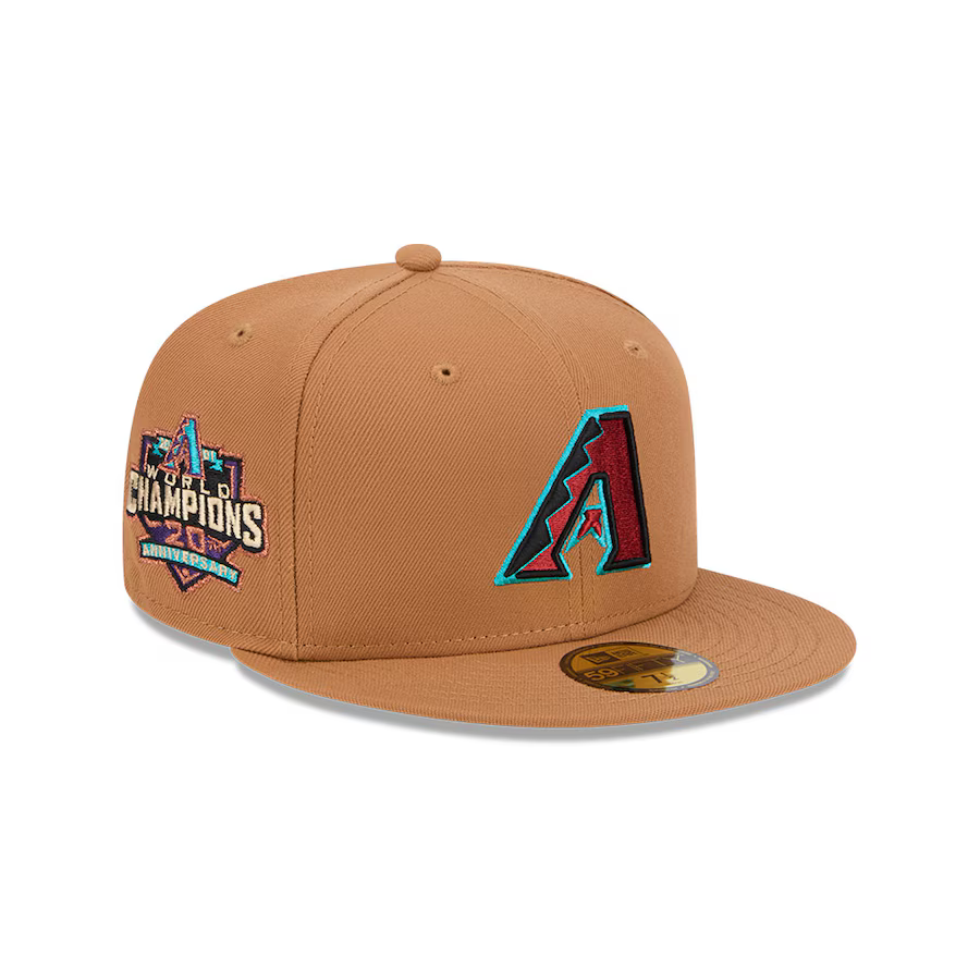 New Era Arizona Diamondbacks Color Pack 59FIFTY Fitted Hat-Brown