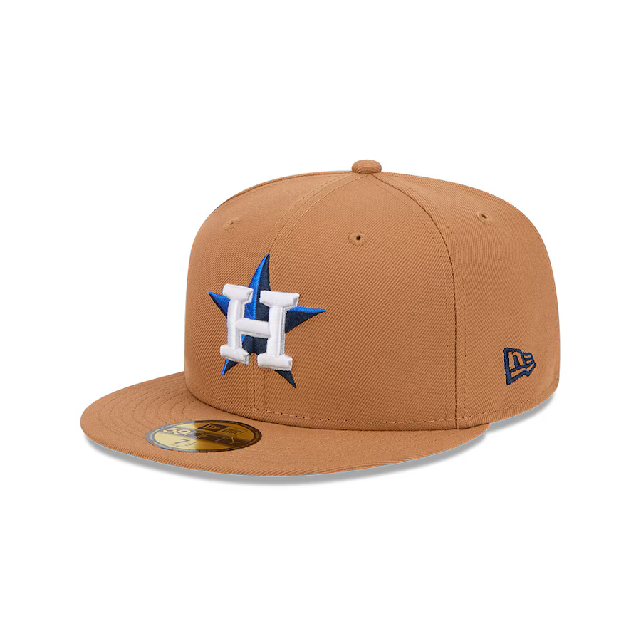 New Era Houston Astros Color Pack 59FIFTY Fitted Hat-Brown