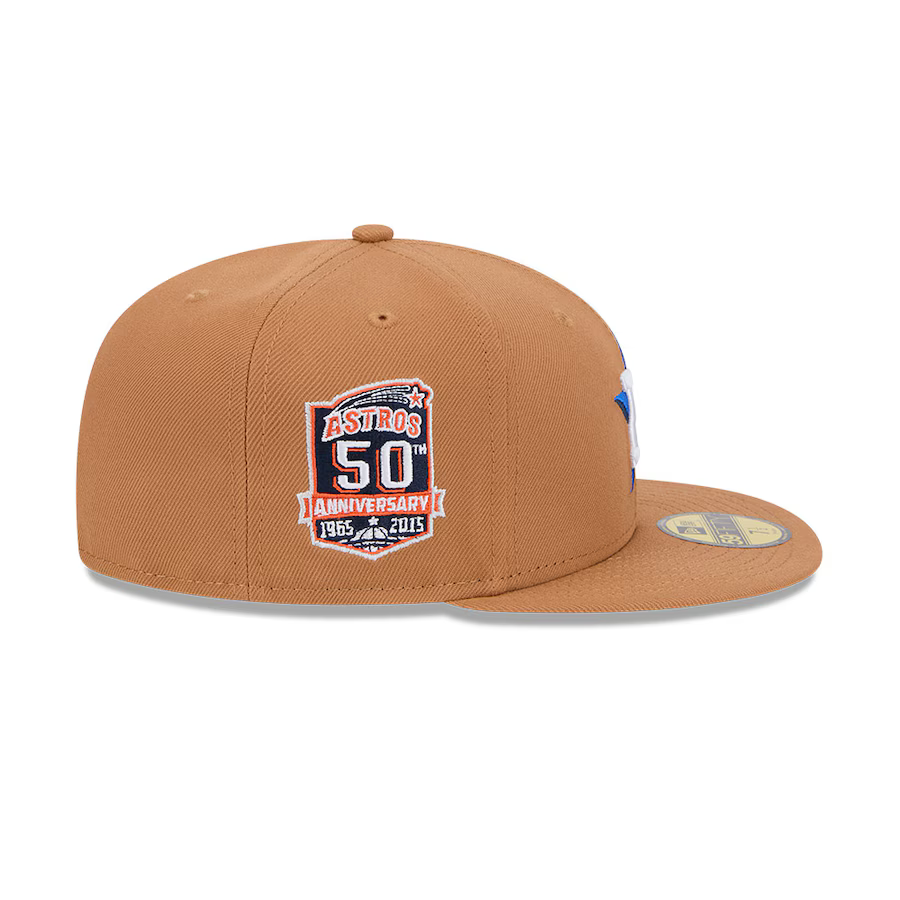 New Era Houston Astros Color Pack 59FIFTY Fitted Hat-Brown