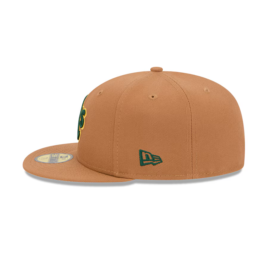 New Era Oakland Athletics Color Pack 59FIFTY Fitted Hat-Brown