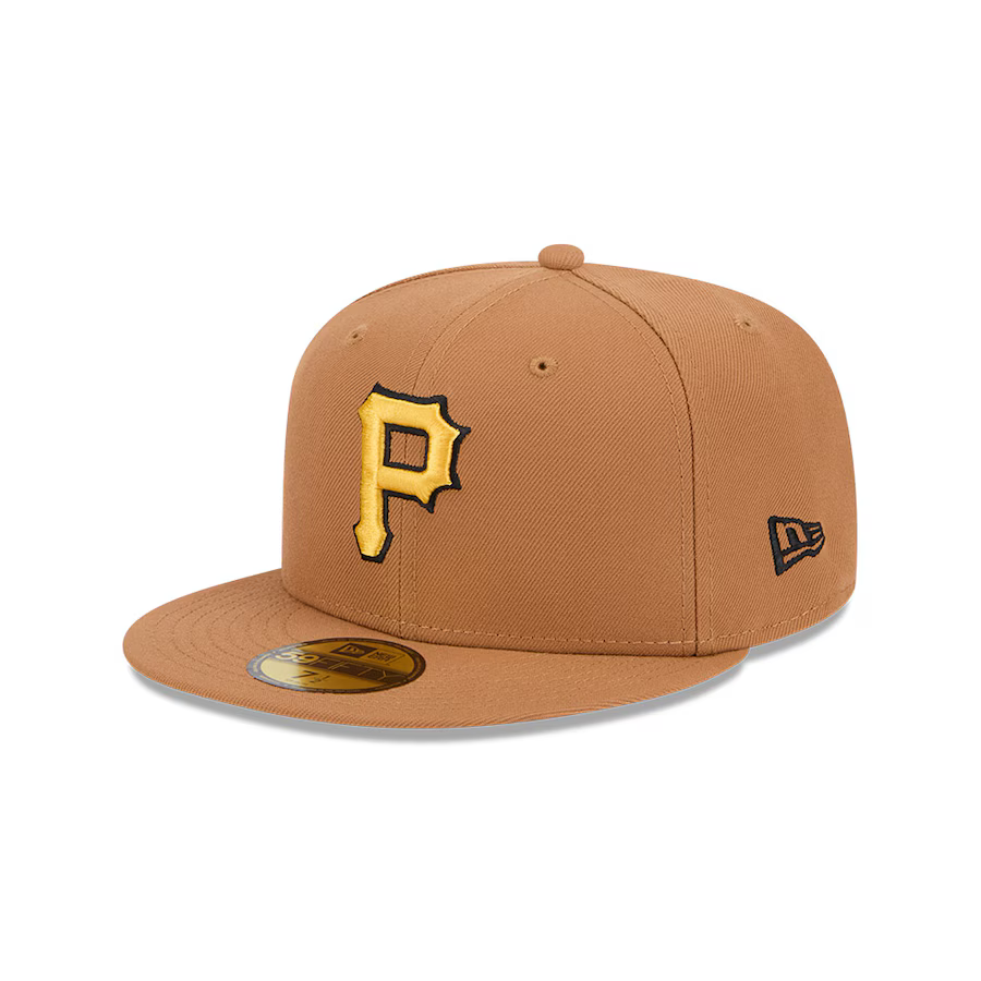 New Era Pittsburgh Pirates Color Pack 59FIFTY Fitted Hat-Brown