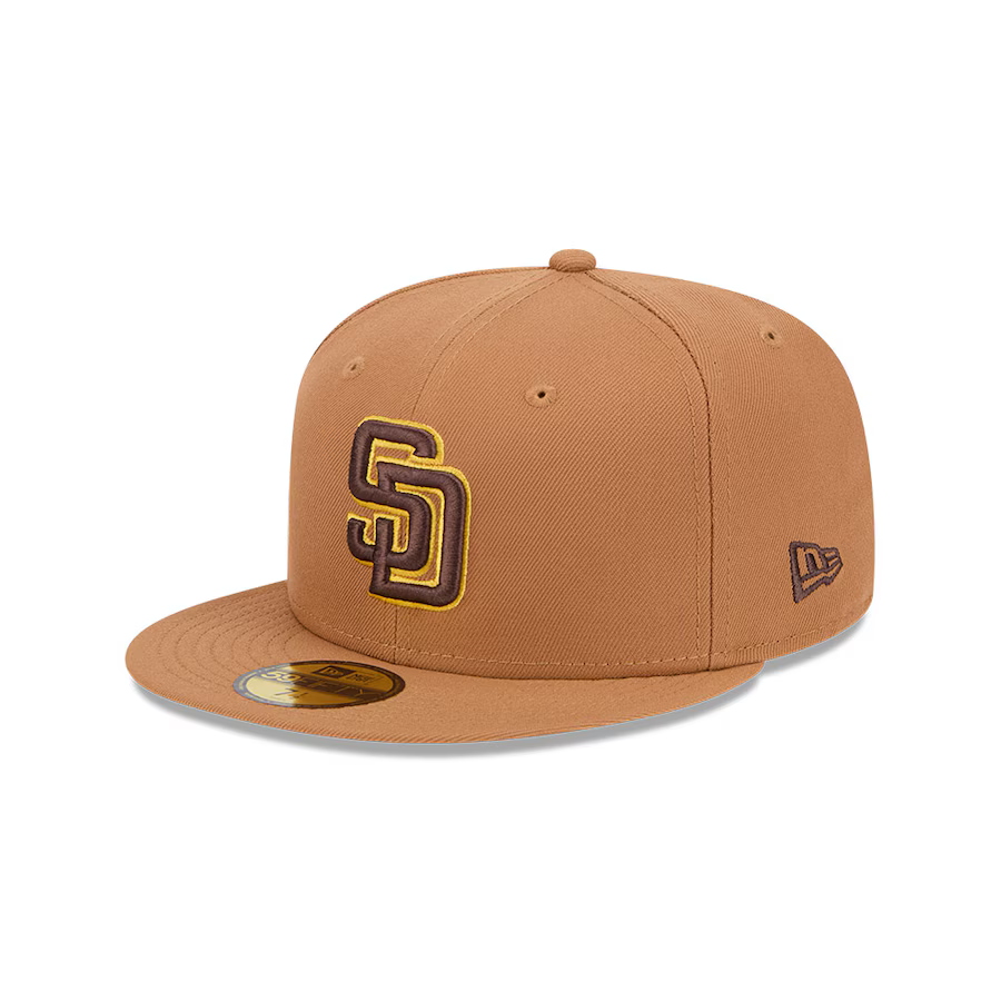 New Era San Diego Pades Color Pack 59FIFTY Fitted Hat-Brown