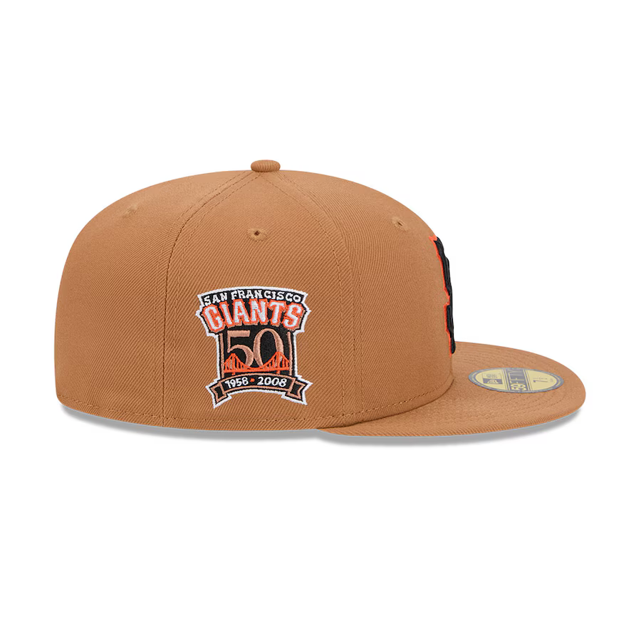 New Era San Francisco Giants Color Pack 59FIFTY Fitted Hat-Brown