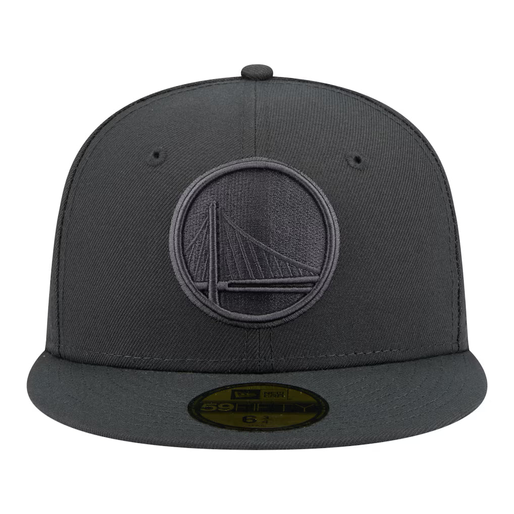New Era Golden State Warriors Tonal Color Pack 59FIFTY Fitted Hat-Charcoal