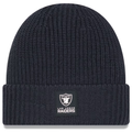 New Era Las Vegas Raiders 2025 Cold Weather Cuffed Knit Hat-Charcoal