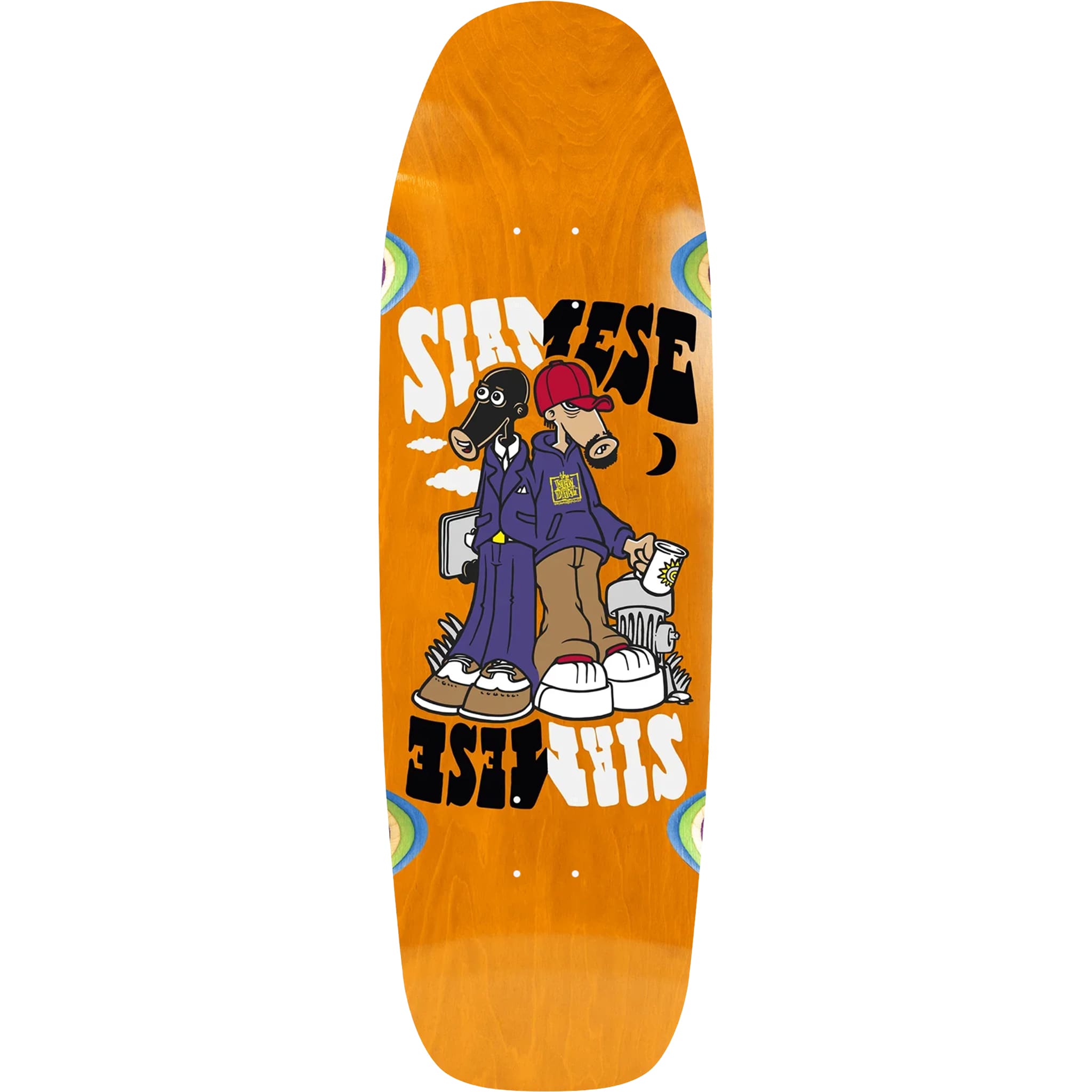 New Deal Siamese Skateboard Deck 9.62"