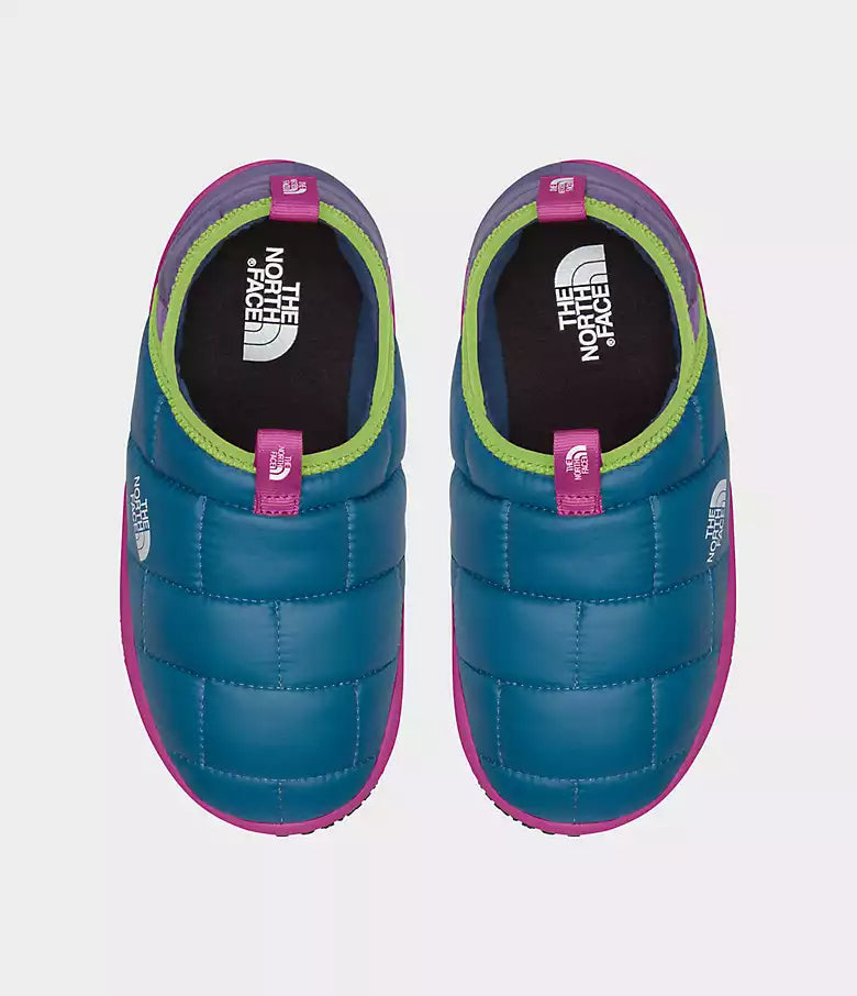 The North Face - Thermoball Traction Mule II - Youth - Pink Moss/Fawn Grey