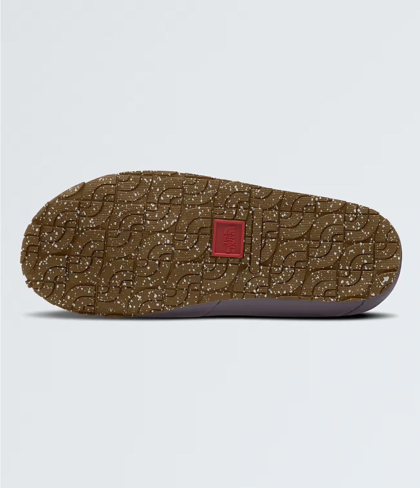 The North Face - ThermoBall Traction Mule V - Women's - Phantom Grey Heather Print/TNF Black