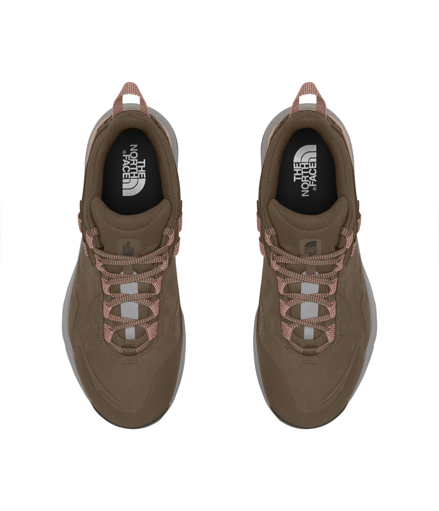 The North Face - Cragstone Leather WP - Women's - Tin Grey/LED Yellow