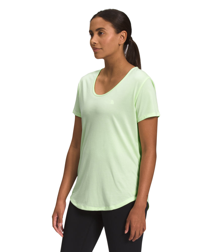 The North Face - Elevation Life Short Sleeve - Women's - Lime Cream
