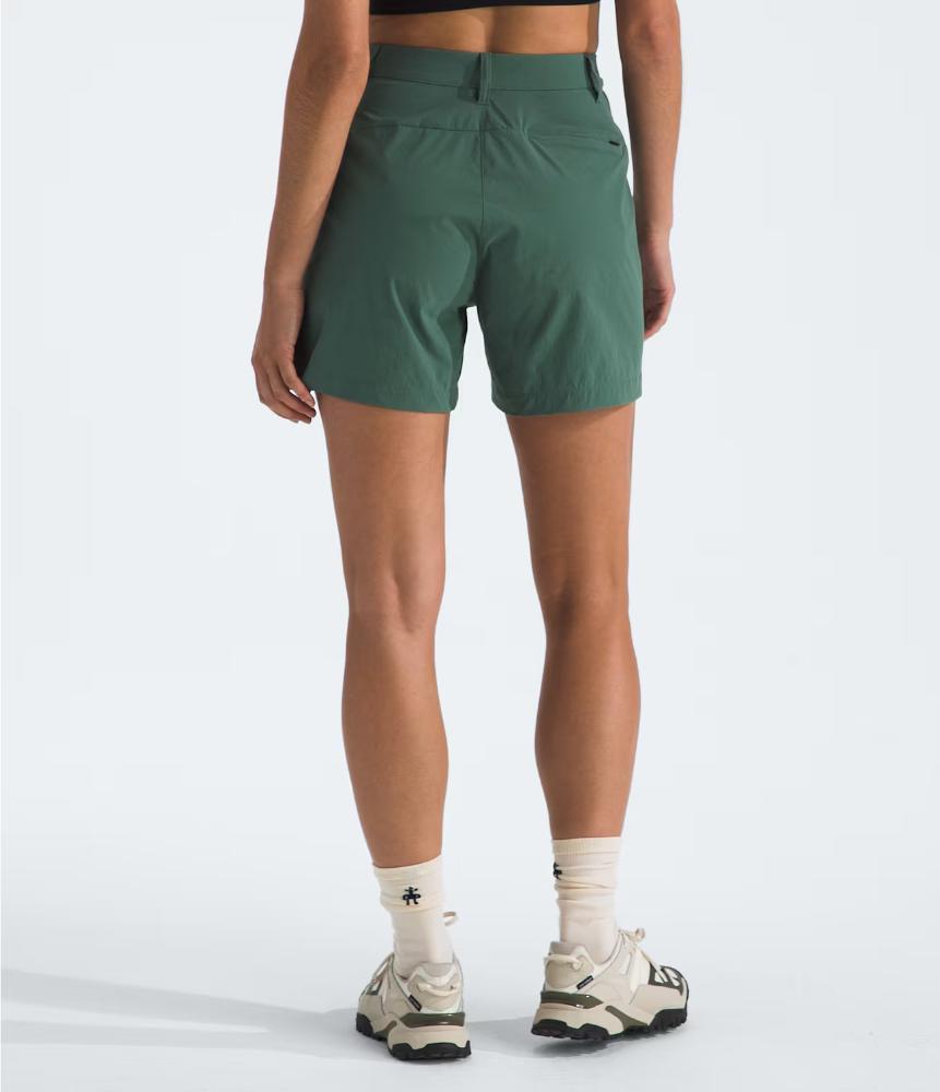 The North Face - Basin Short 5in - Women's - Smoked Pearl