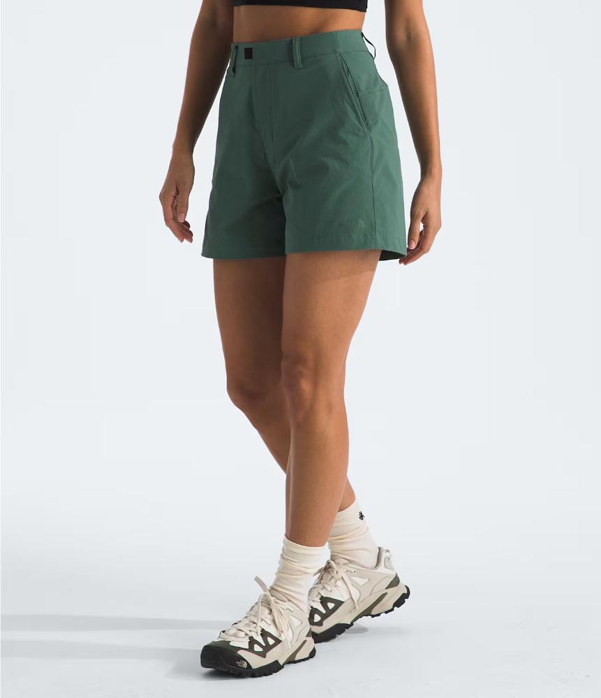 The North Face - Basin Short 5in - Women's - Smoked Pearl