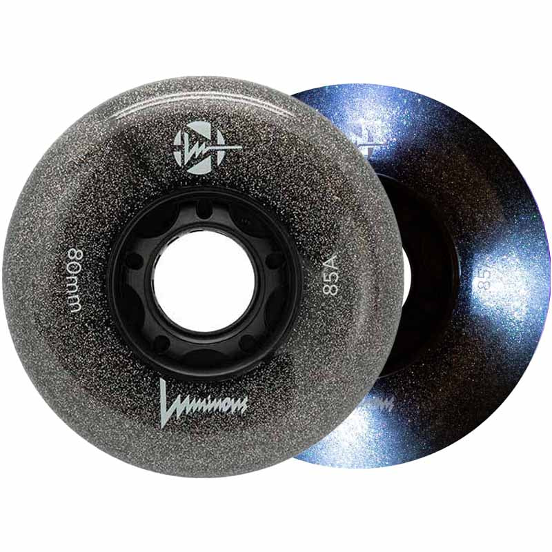 Luminous LED 80mm/85A Wheels (Pack of 4)