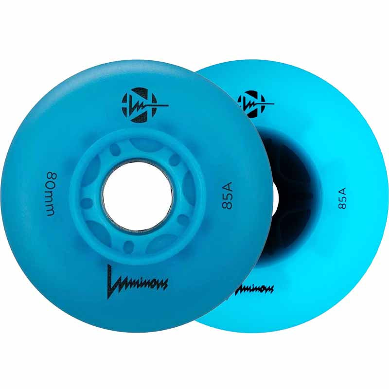 Luminous LED 80mm/85A Wheels (Pack of 4)