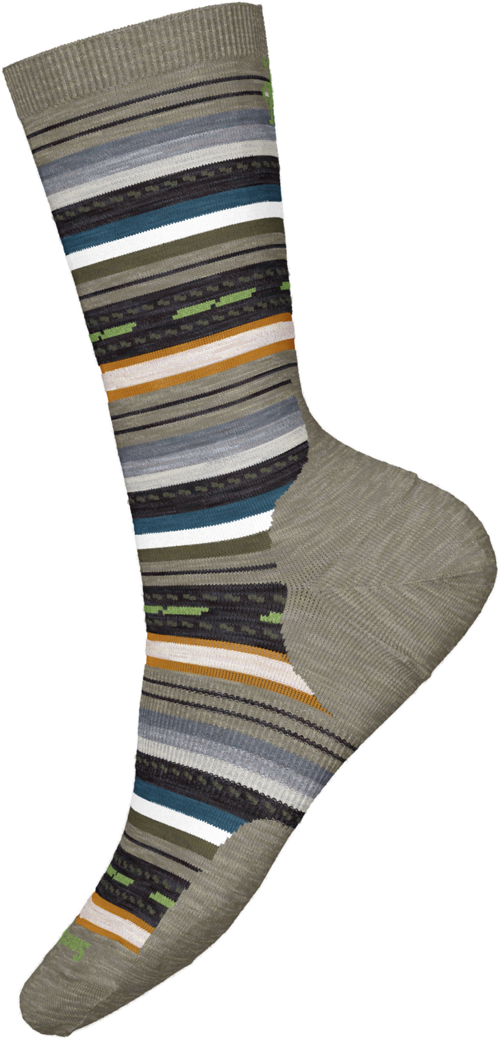 Smartwool - Everyday Margarita Crew Socks - Unisex - Fossil