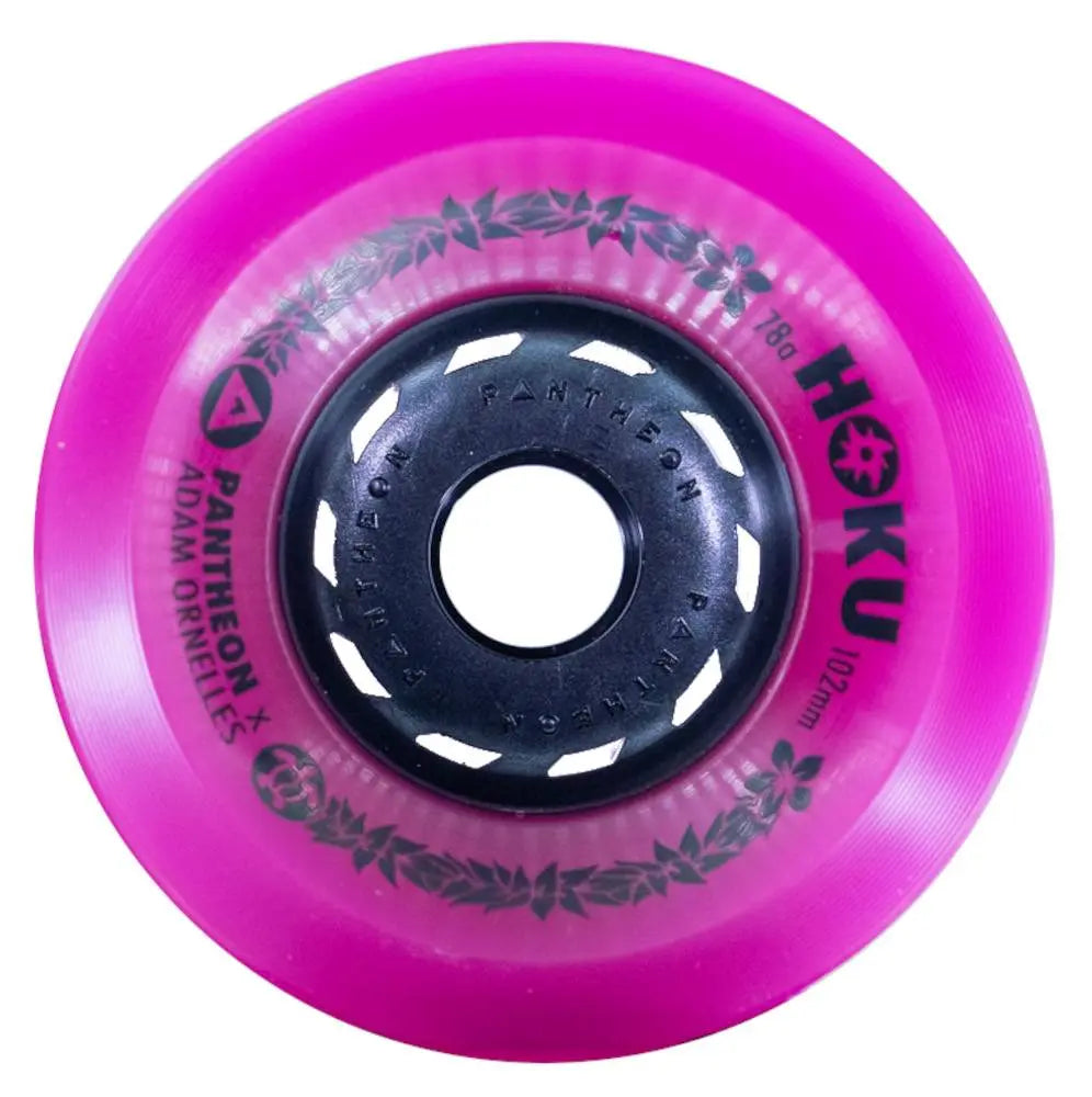 Pantheon Adam Ornelles Hoku 102mm 78a Wheels - Pink (Set of 4)